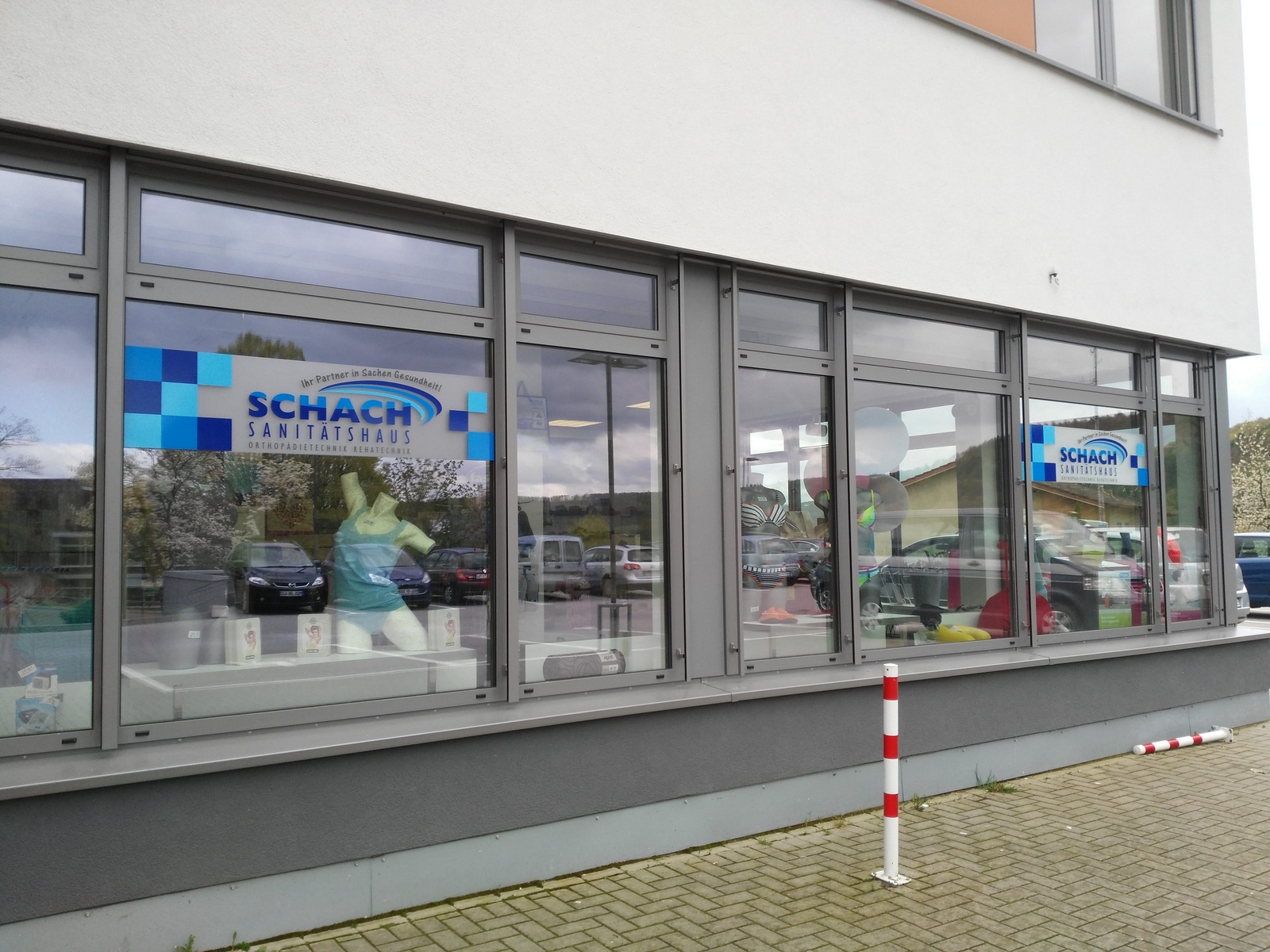 Schaufensterbeschriftung SH-Schach